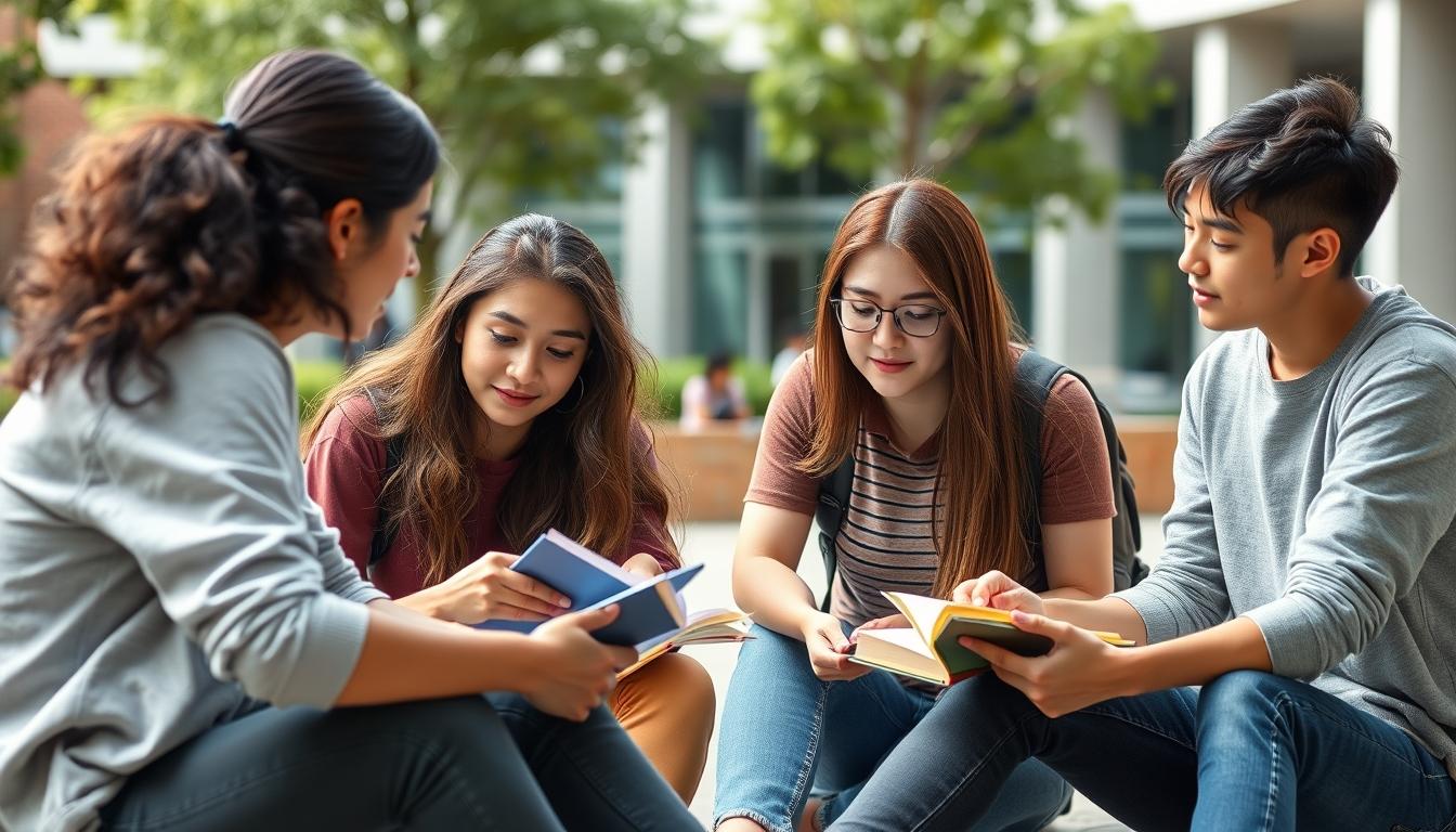 Organized exam preparation notes and academic planner